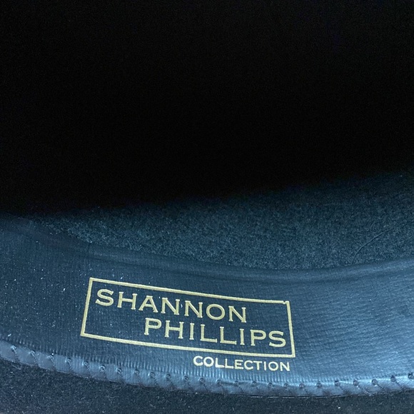 Shannon Phillips Black Wool Derby Hat M - Picture 8 of 11